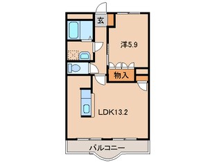 和歌山市駅 バス13分  河北中学校前下車：停歩5分 1階の物件間取画像